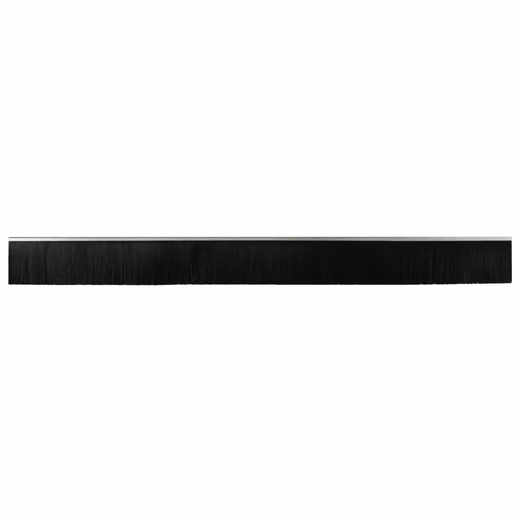 Spazzole per porte autoadesive 2 pz Argento 100 cm CFW7636486