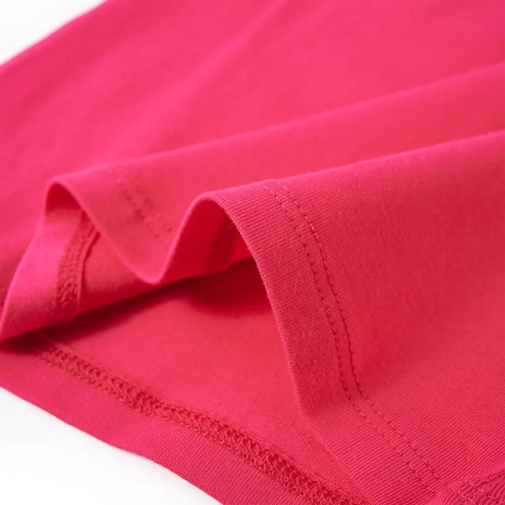 Maglietta da Bambina a Maniche Lunghe Fucsia 128 13592