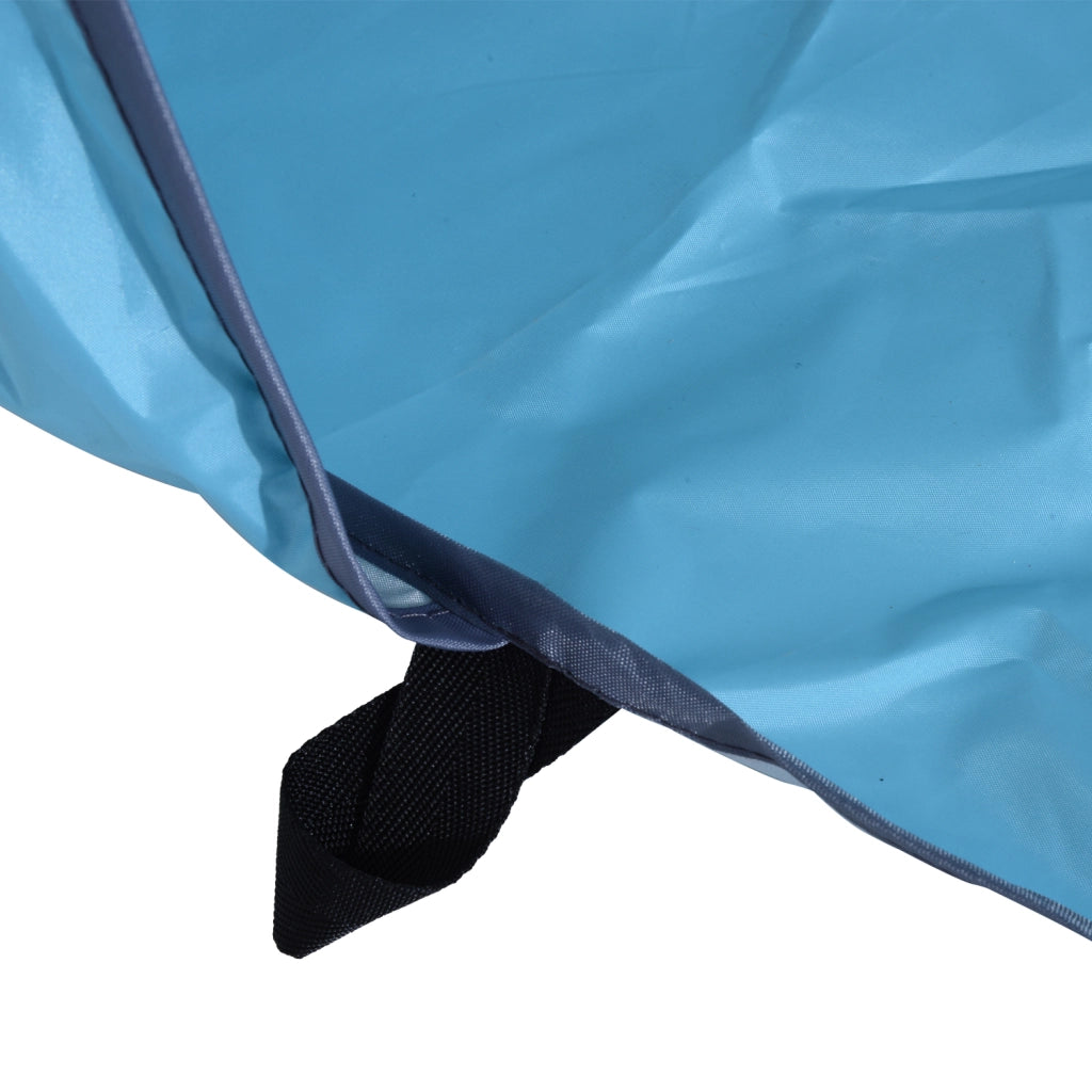 Tenda da spiaggia pop up automatica blu cielo ¨C zephmum ¨C 2 posti con tappeto