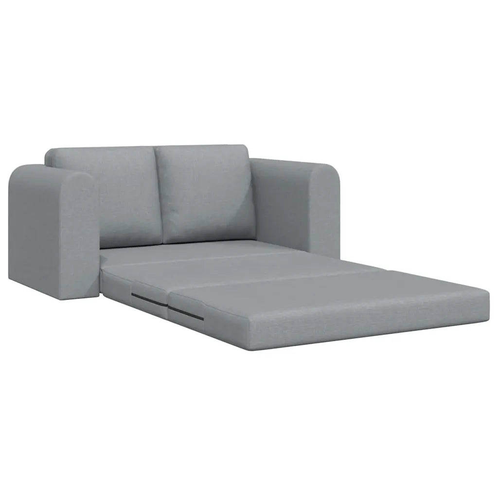 Divano letto-Sofa Letto-Daybed Grigio chiaro 148 x 71 x 83 cm Tessuto