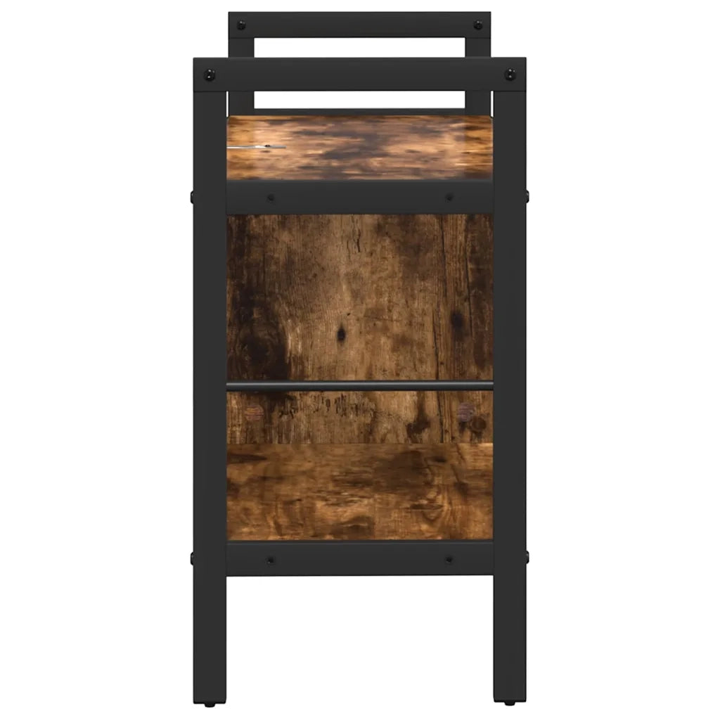 Libreria Rovere fumé 75 x 30 x 58,5 cm Legno multistrato 883978
