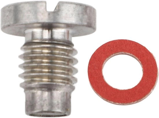 Viti di scarico in acciaio inossidabile e guarnizione 90430-08020 - Guarnizione per rubinetto di lubrificazione - Componenti motore esterno