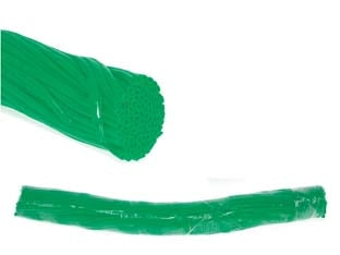 LEGACCI IN SPEZZONI COLORE VERDE- - ø mm.6 lunghezza cm.60 - 12 chilo