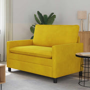 Divano Giallo 126 x 81 x 87,5 cm Velluto 42028803