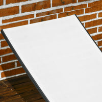 Set 2 Lettini Prendisole 66x165x102 cm con Schienale Reclinabile in Alluminio e Tessuto Traspirante Crema