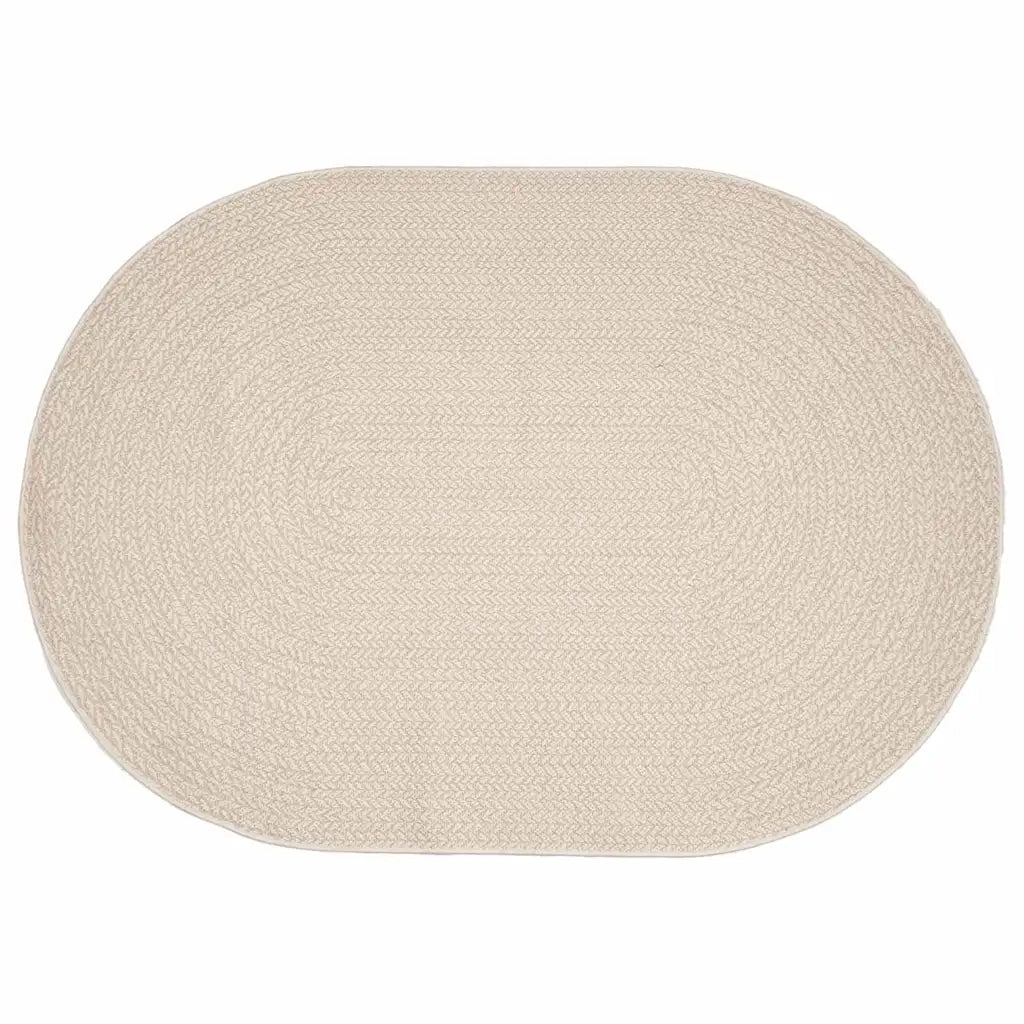 vidaXL Tappeto ZIZUR Crema PP