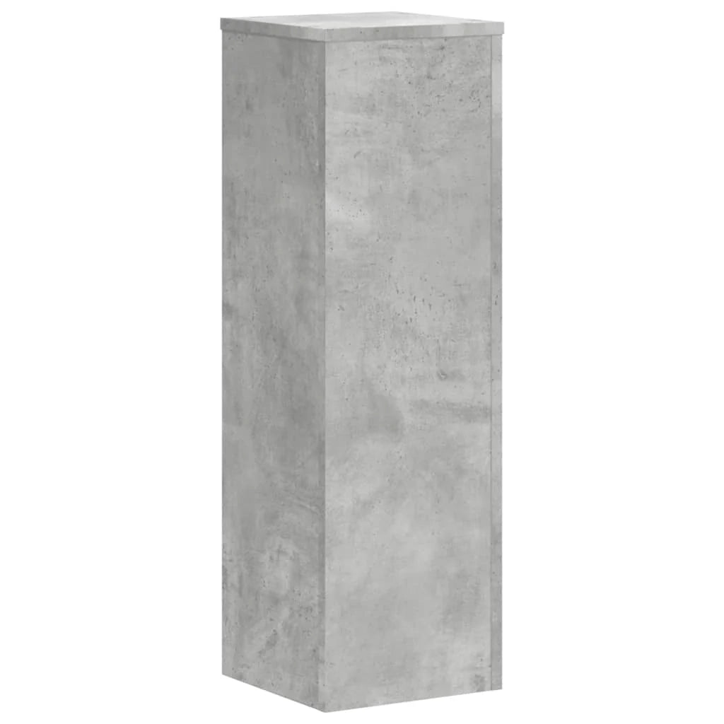 Portavasi mobili per fiori set da 2 legno ingegnerizzato grigio 02_0045336