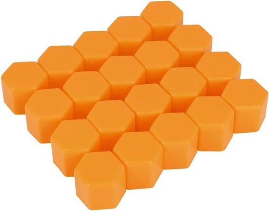 Silicone auto ruota copri stoppi 20 pezzi 21 mm cappucci orizzontali autoaccessori