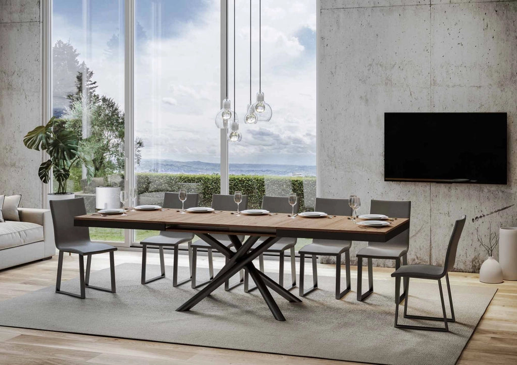 Tavolo Allungabile 180-284x90x80 cm Famas Evolution Quercia Naturale