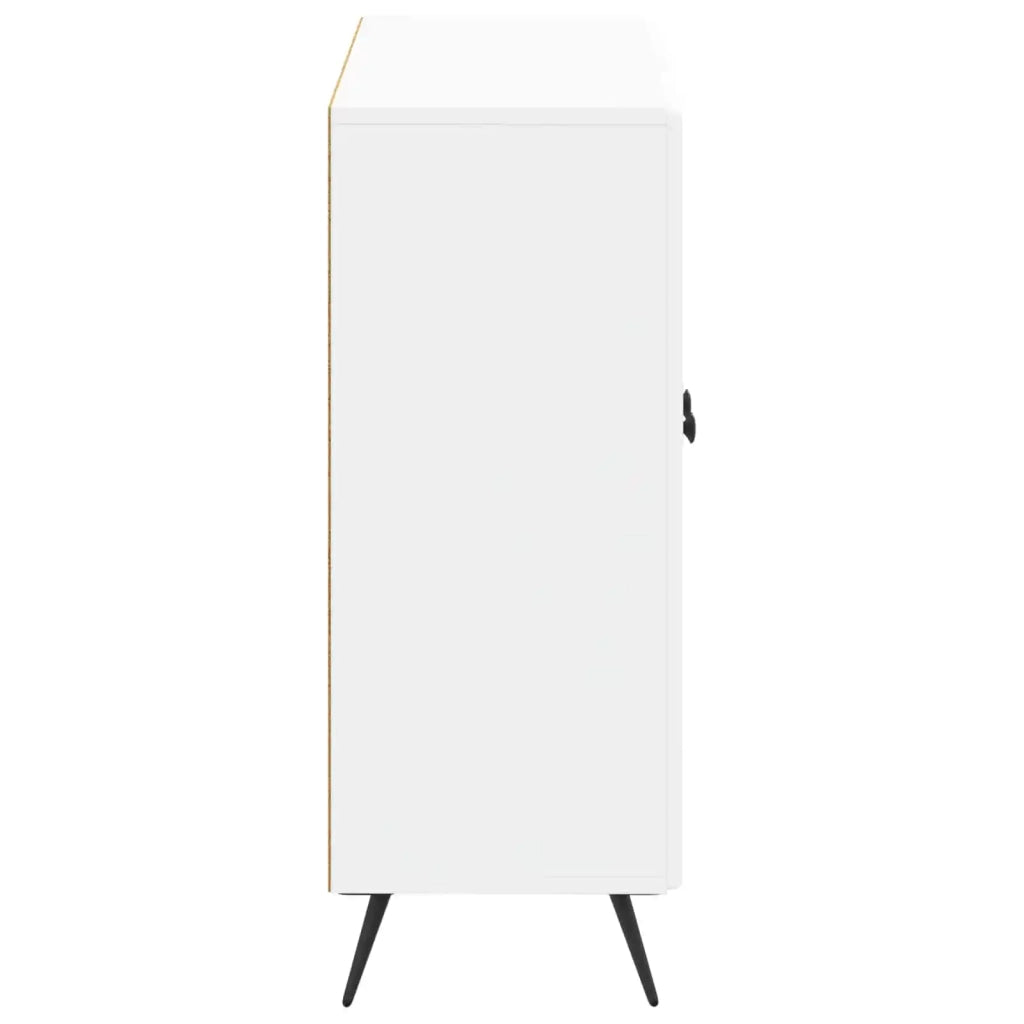 Mobiletto da Bagno BREDA Bianco 59,5 x 31 x 80 cm 897495