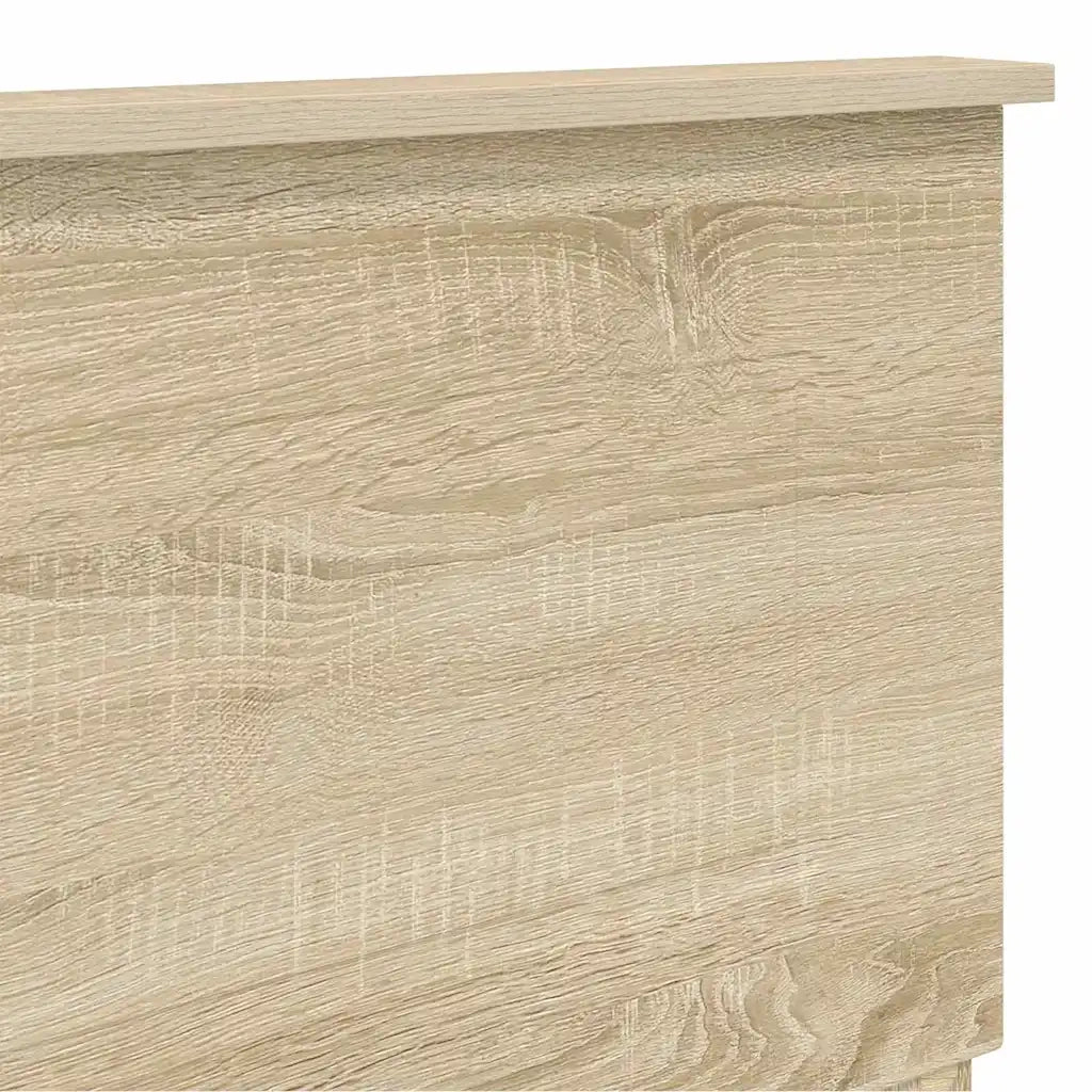 Testiera-Testata-Testiera Decorativa Rovere Sonoma 135 cm Legno multistrato 429160