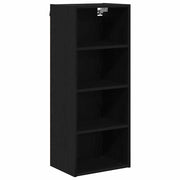 Armadio pensile | Mobile da Cucina Rovere Nero 40 x 29,5 x 100 cm