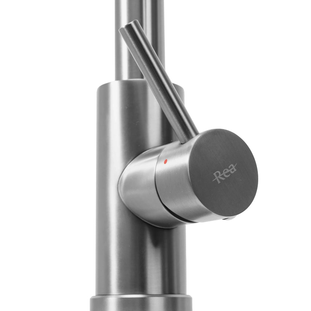 Rubinetto Da Cucina Rea Fresh Nickel Brush Inox