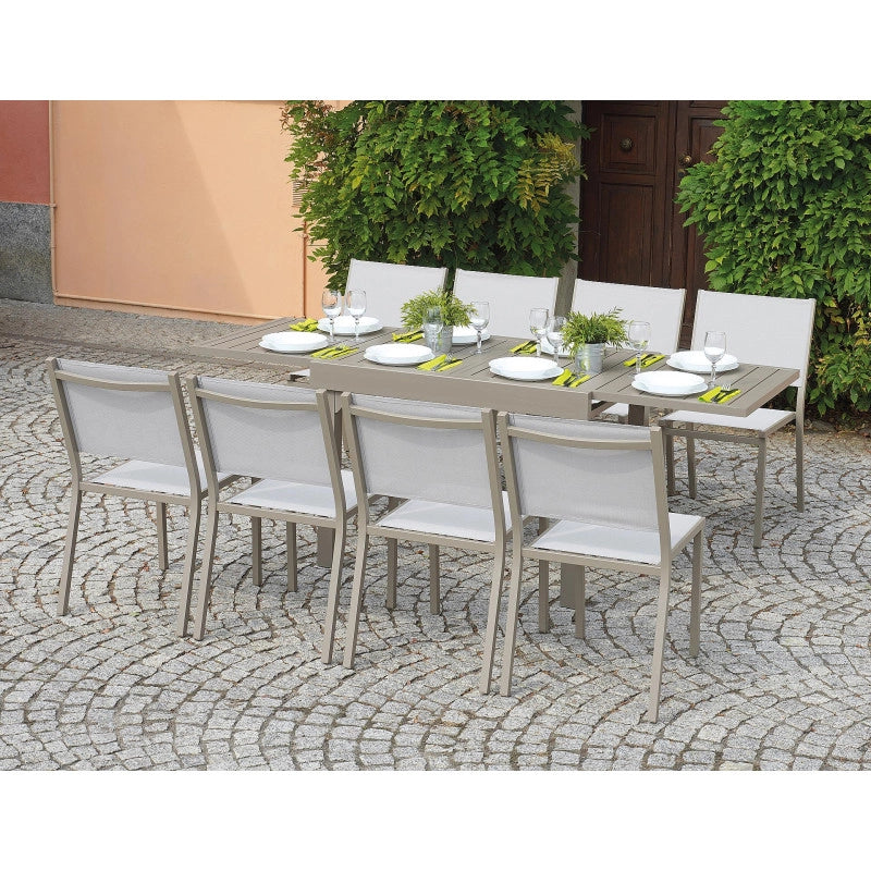 Set di 2 Sedie Elba MOIA tortora