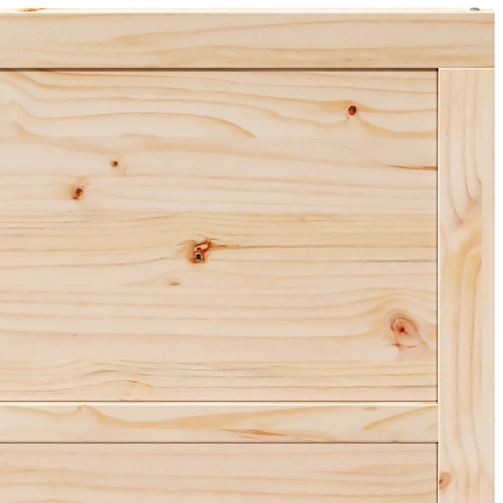 Porta scorrevole Naturale 80 x 208 cm Legno Massello di Pino