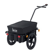Carrello Trasporto ¨C zephmum ¨C Nero, Acciaio, 144x59x80cm