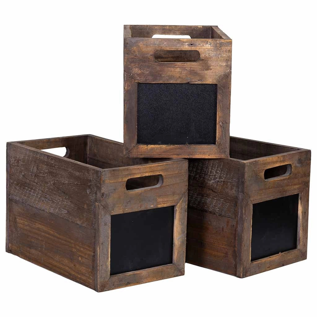 Panchina in legno con 3 cassetti 90x45x51h cm