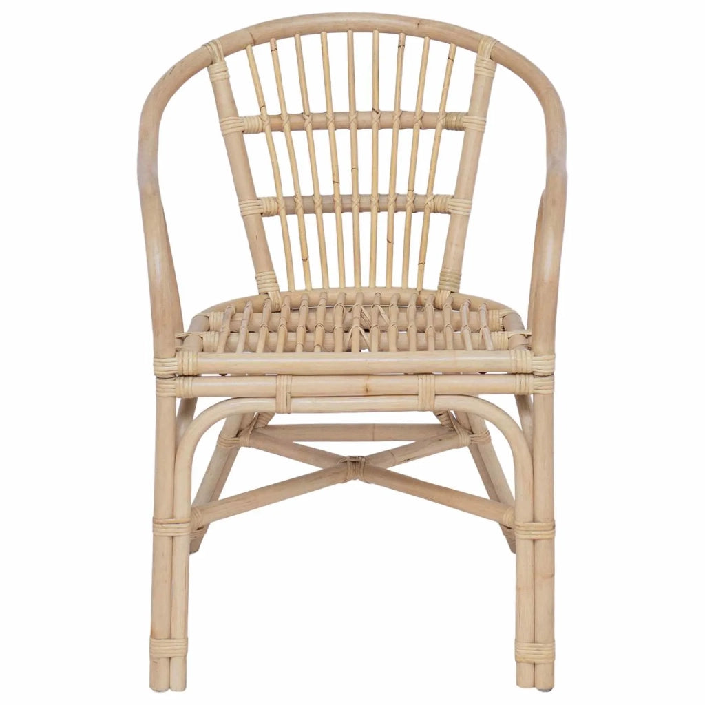 Sedia Impilabile Naturale 58 x 60 x 81 cm Rattan 42033214