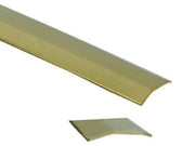 PIAGGIA AUTOADESIVA PROFILO UNIVERSALE IN OTTONE- - cm.93x3 - 1 blister