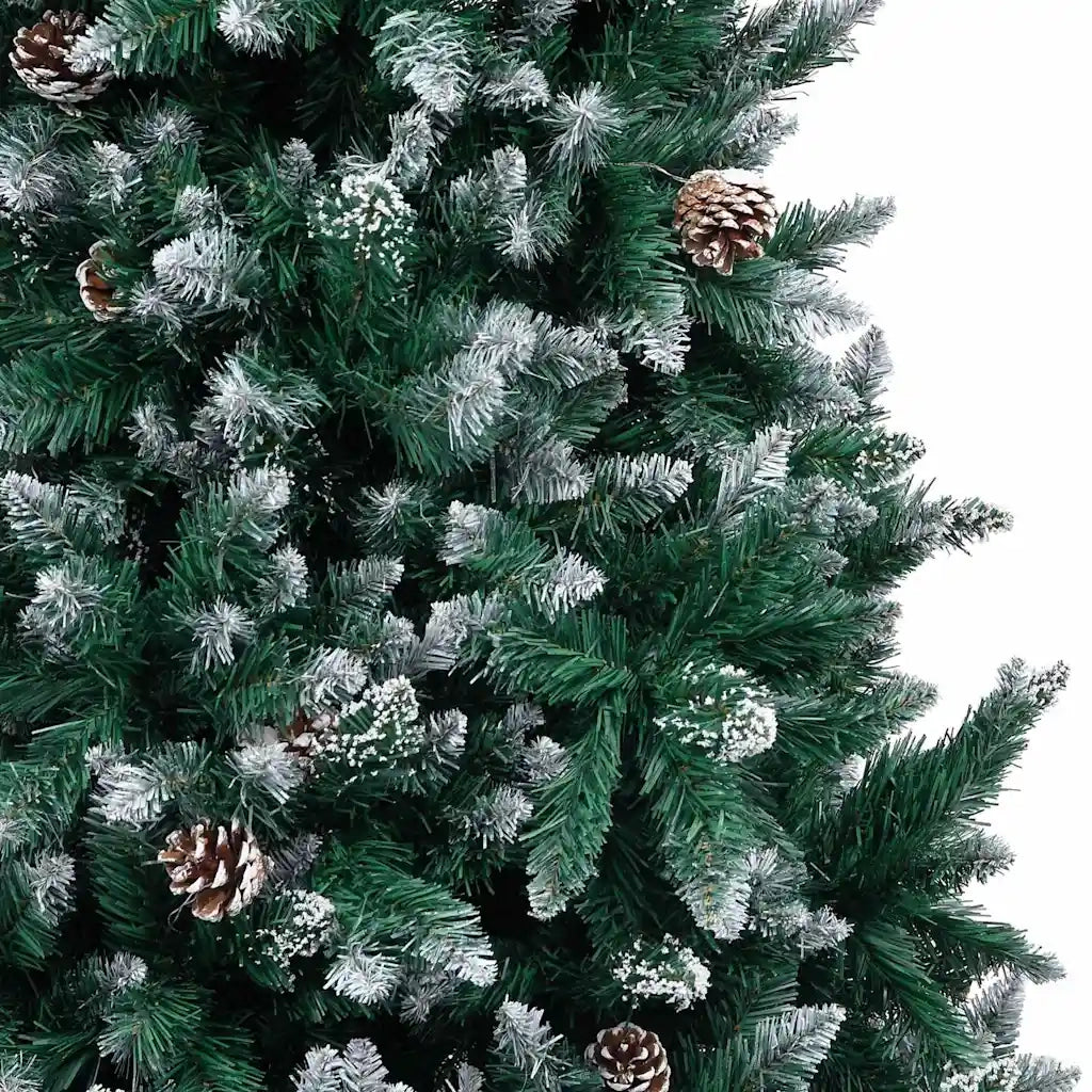 Albero di Natale artificiale con 300 LED Verde 210 cm 3396280