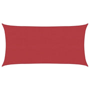 Vela Parasole 160 g/mÂ² Rossa 4x7 m in HDPE