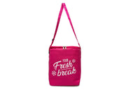 Borsa Termica Frigo Porta Pranzo Spiaggia Lavoro Scuola Modello Fresh Break - 15L - Fucsia