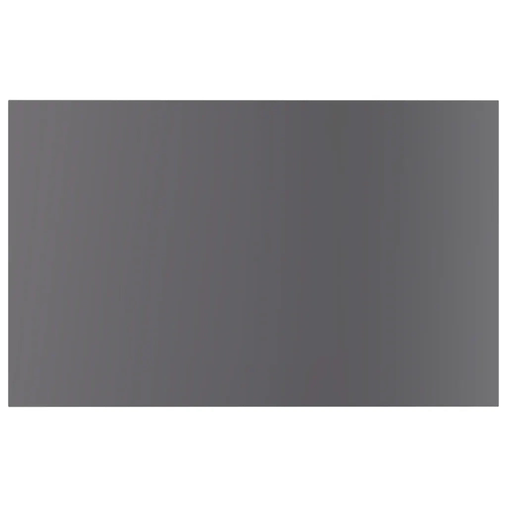 Ripiani per Libreria 4 pz Grigio Lucido 80x50x1,5 cm Truciolato cod mxl 59806