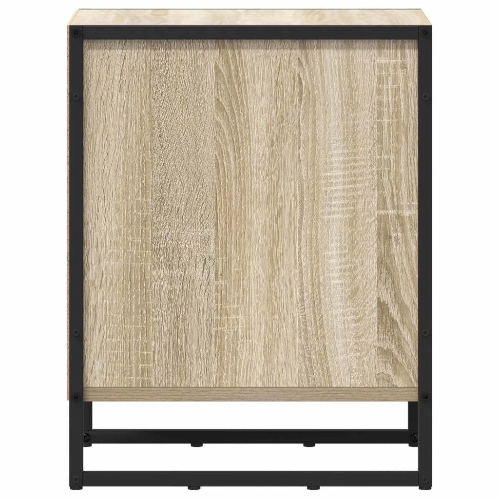 Set di 2 Comodini | Armadio da Notte | Mobiletto da notte Sonoma 39,5 x 30 x 50 cm Legno multistrato