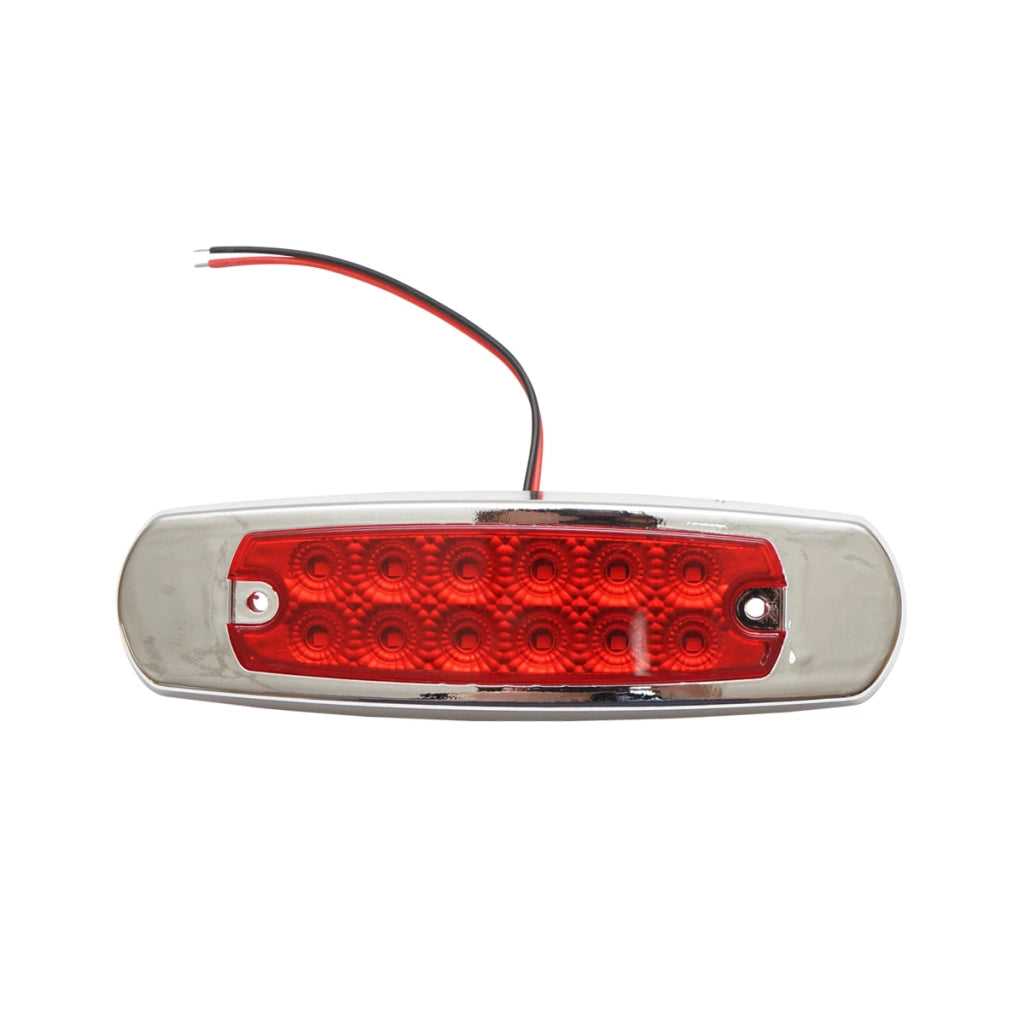 Lampada laterale  con 12 LED, 24V, Breckner Germany