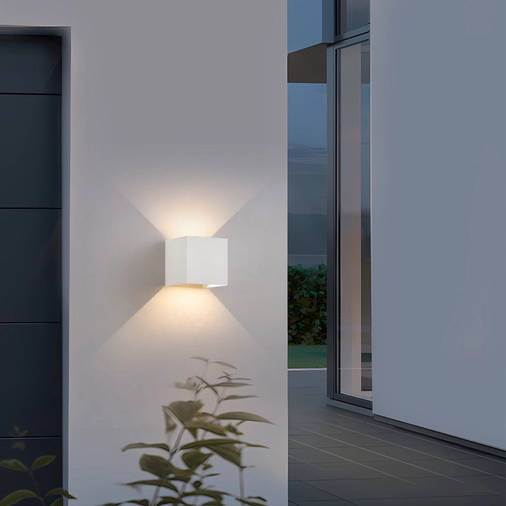 ZMH Applique da parete LED per interni 1ER Applique da parete Applique da parete a LED per esterni con luce su e giù 5W