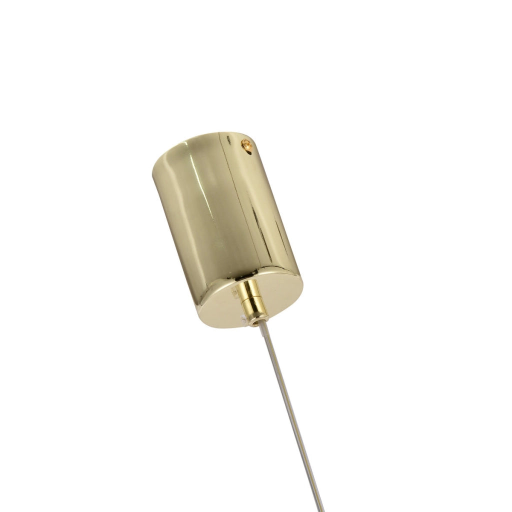 Lampada a sospensione VAKU oro sfere vetro LED 8W 4000K