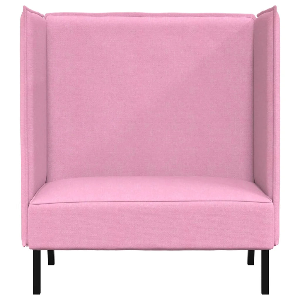 Divano alto 101cm Rosa Tessuto 42010843