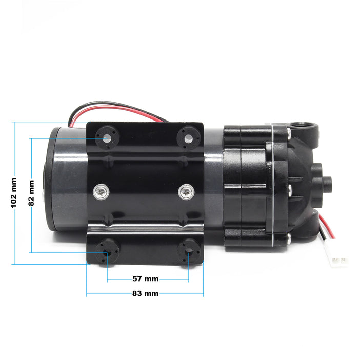 Pompa booster 500 GPD (1900l/giorno) 100W Pompa di spinta per sistemi a osmosi inversa