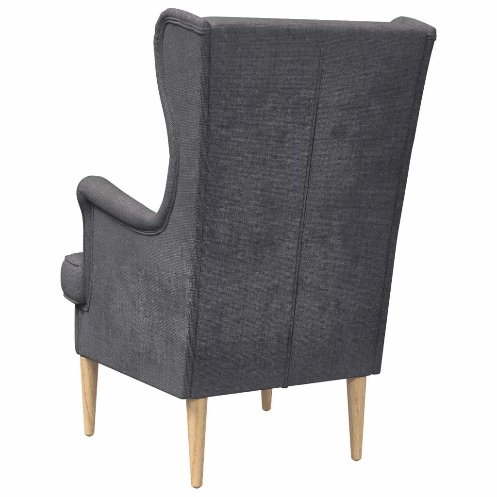 Poltrona-Divano Sedia-Poltroncina Grigio Scuro ARES