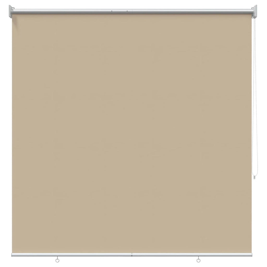 Voletta a rullo con protezione UV Beige 100 x 230 cm Poliestere
