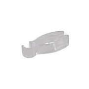 Gancio hook trasparente per aste o colonne doccia