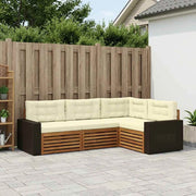 Set di divani da esterno 4 pz 3383303