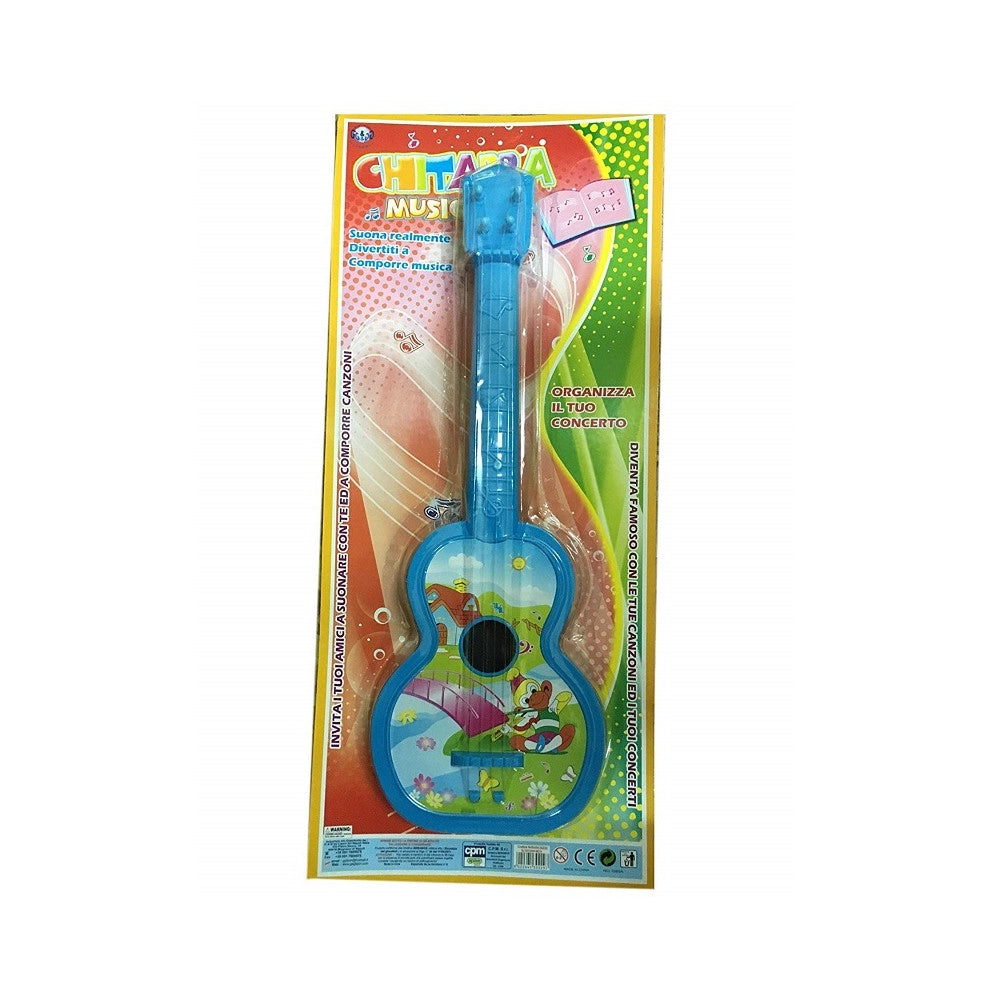Trade Shop - Chitarra Musicale 4 Corde Musica Giocattolo Bambini Strumento In Plastica -