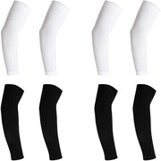Maniche protettive UV - 8 pezzi - Maniche per bambini - Maniche comfortevoli - Attività sportive - Maniche in nylon/spandex resistente