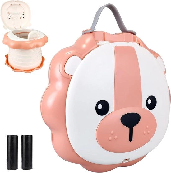 Potty Pro per Bambini - con Sfumalettore Reale e Suono di Acqua - Adatto per Bambini da 18 Mesi a 22,7 kg