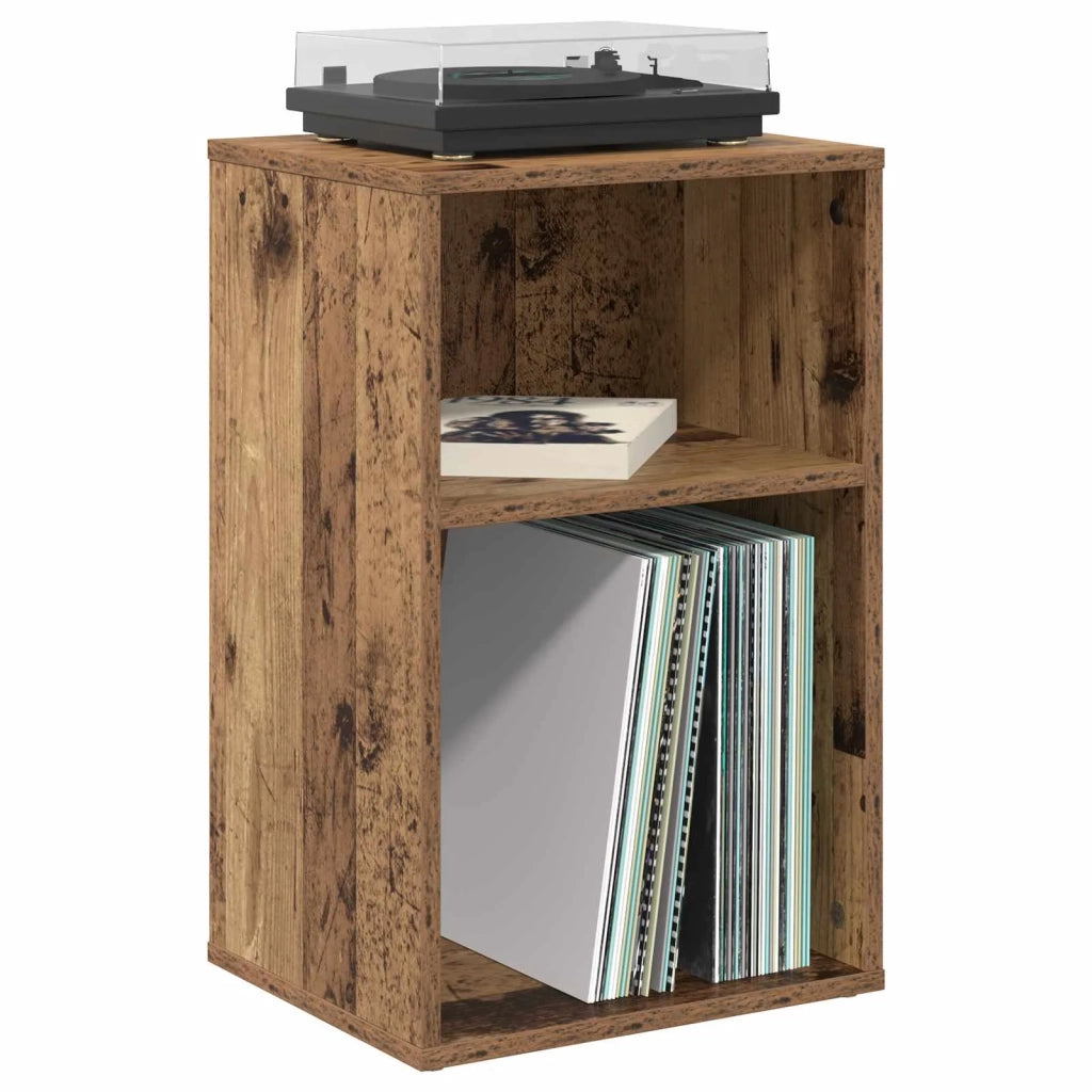 Mobile porta vinili Legno antico 38 x 33 x 61 cm 8012864