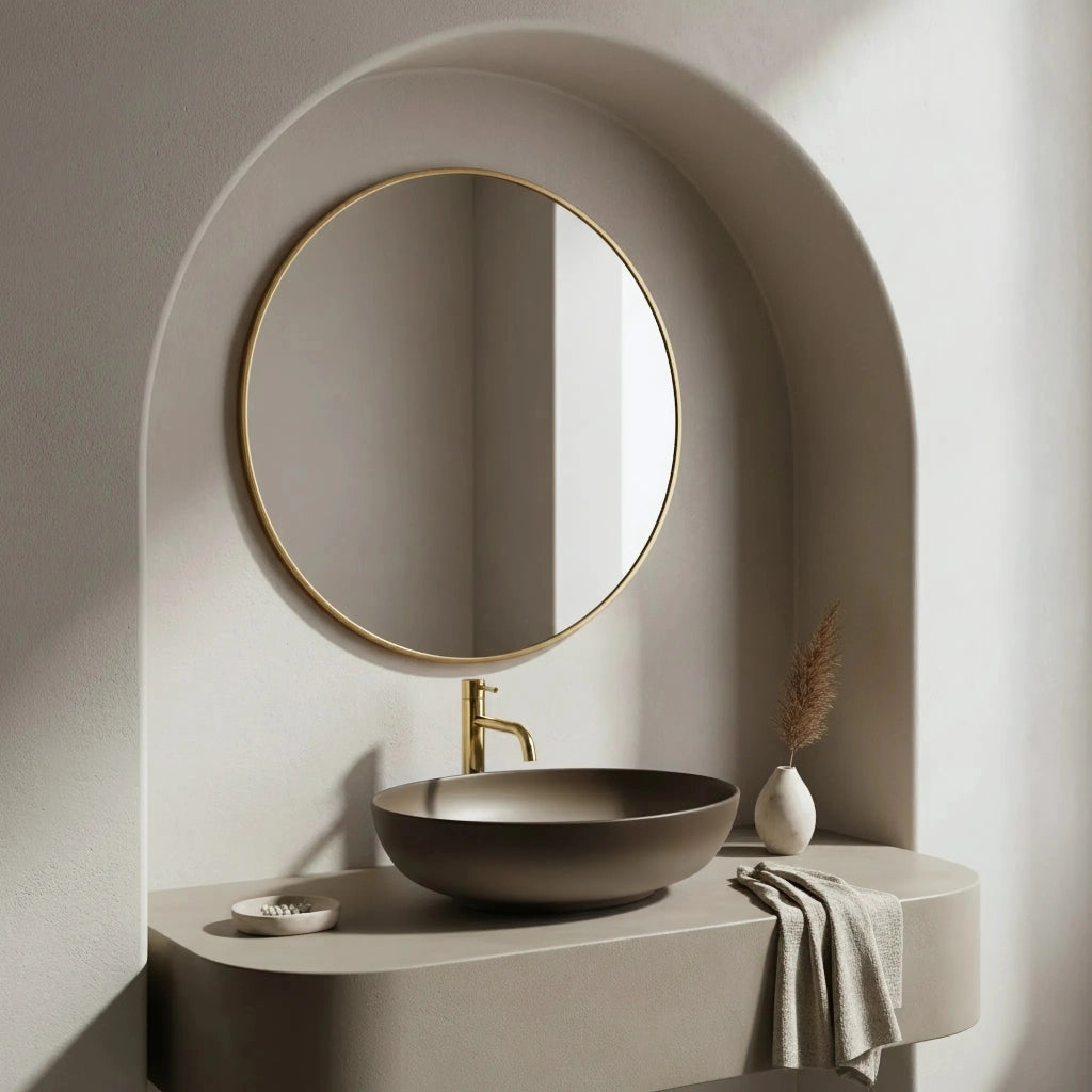Lavabo Da Appoggio Rea Carola Ombre