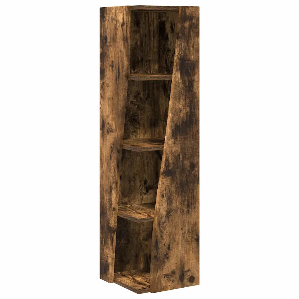 Mobile angolare Rovere fumé 27,5x27x102cm Legno multistrato 889850