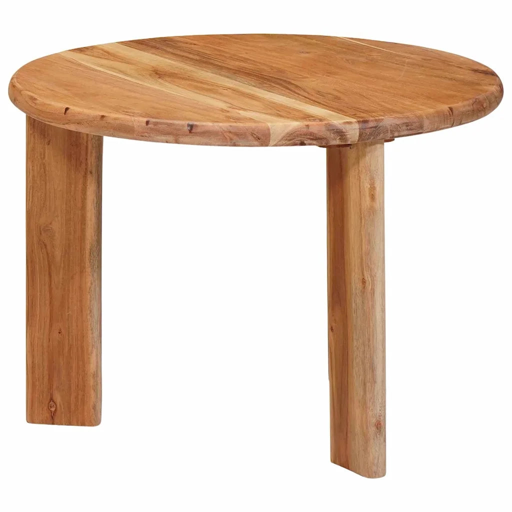 Tavoli da Caffè Nido 3 pcs Marrone Legno di Acacia Massello 4104655