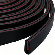 Protezione Porta Flessibile - Protezione Laminata in Gomma - Protezione Angolo - Autoadesivo - Adatto per 2-3 mm - Lunghezza 3 m