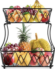 Supporto per Frutta e Verdura per Fienile di Frutta e Verdura - Cestino di Deposito per Cucina e Salotto