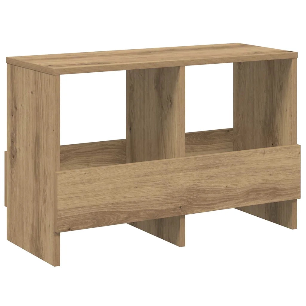 Scaffale per riviste Rovere artigianale 68,5 x 30 x 45 cm 890991
