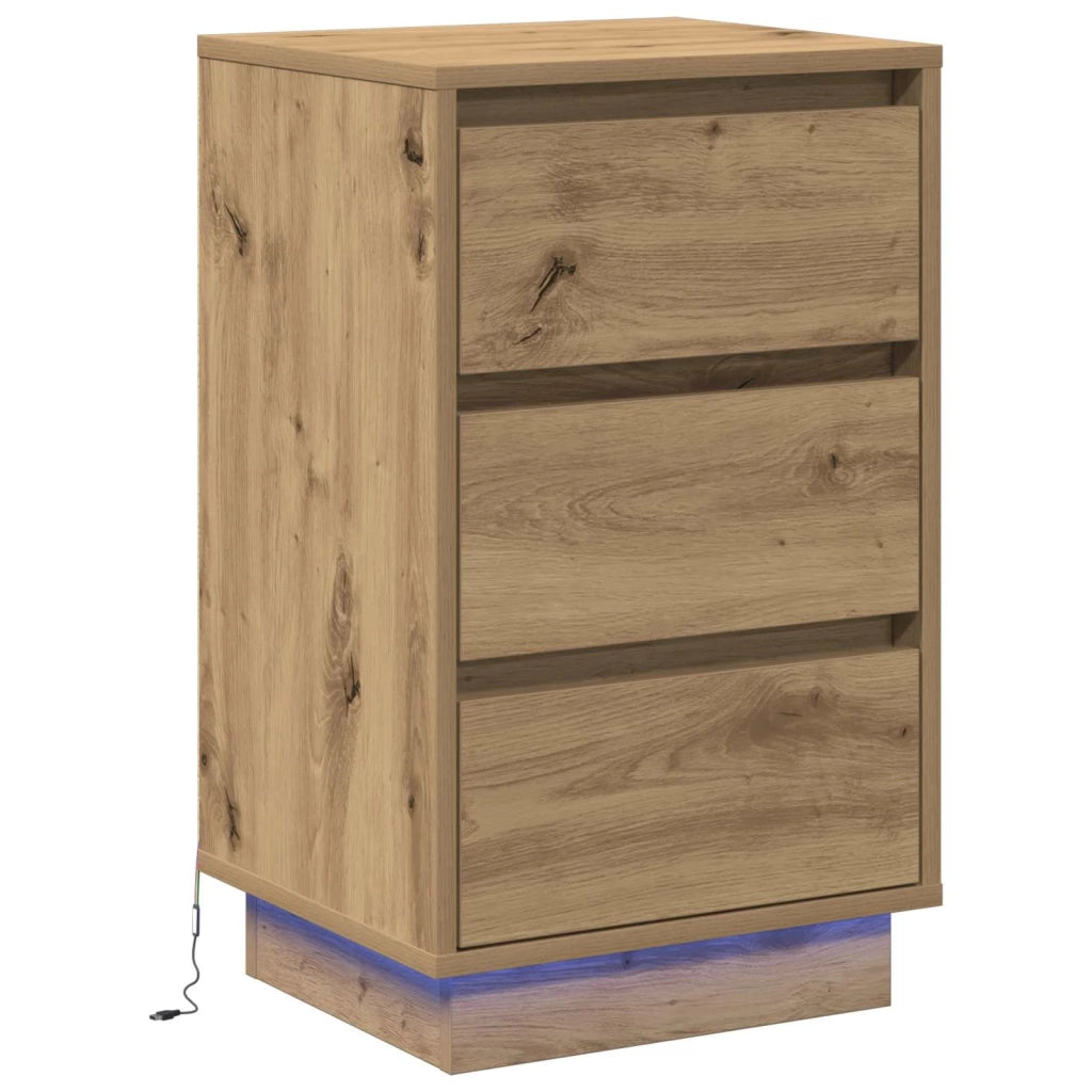 Armadio da Notte Rovere artigianale 39 x 34,5 x 65 cm 869633