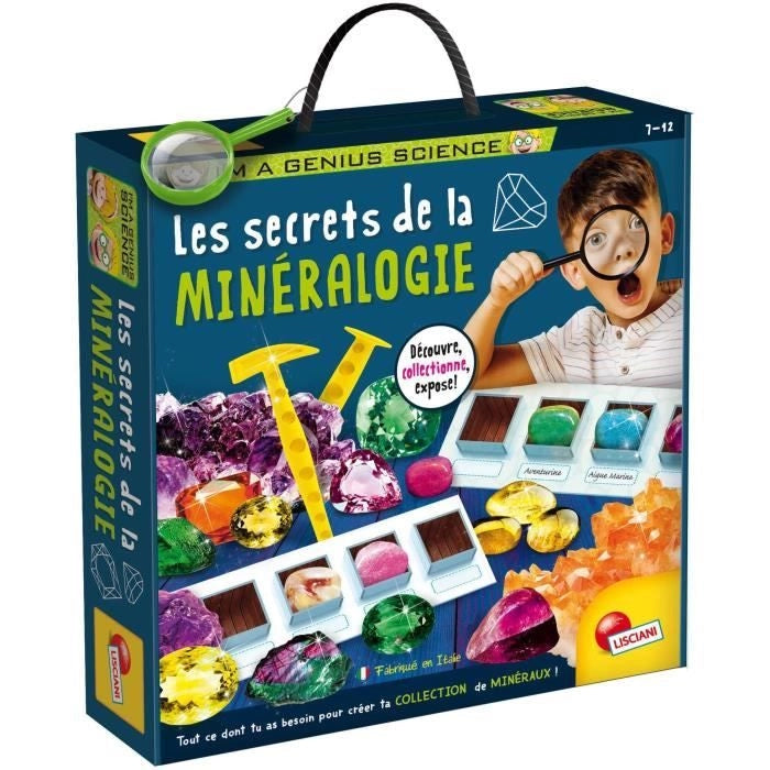 Kit mineralogia - LISCIANI - Inizia la tua collezione di pietre preziose