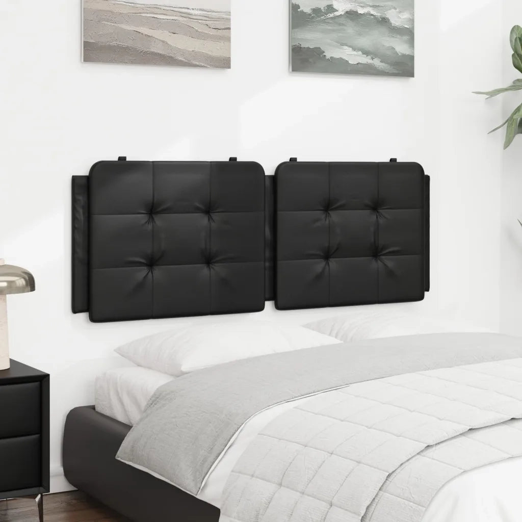Cuscino Testiera Zadar Nero 120 cm in Similpelle CFW8255232